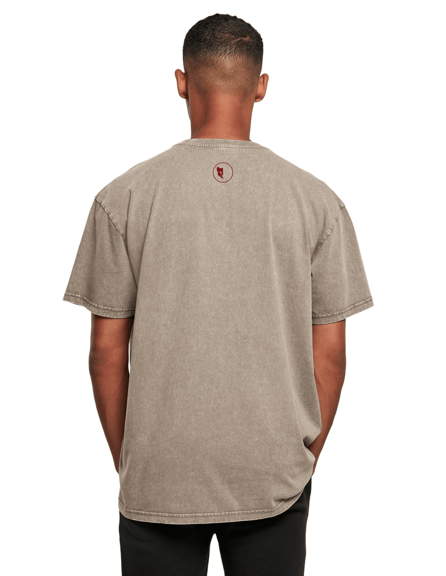 T-shirt oversize khaki