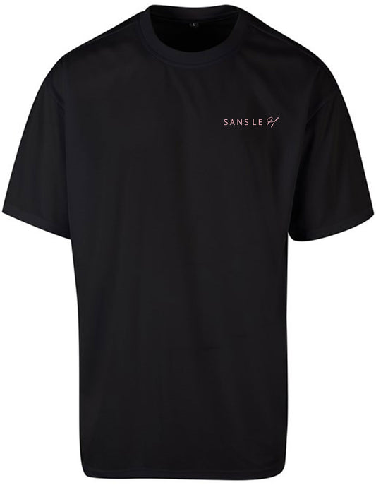 T-Shirt Noir - "Sans le H" : Choisissez Votre Couleur d’Émotion