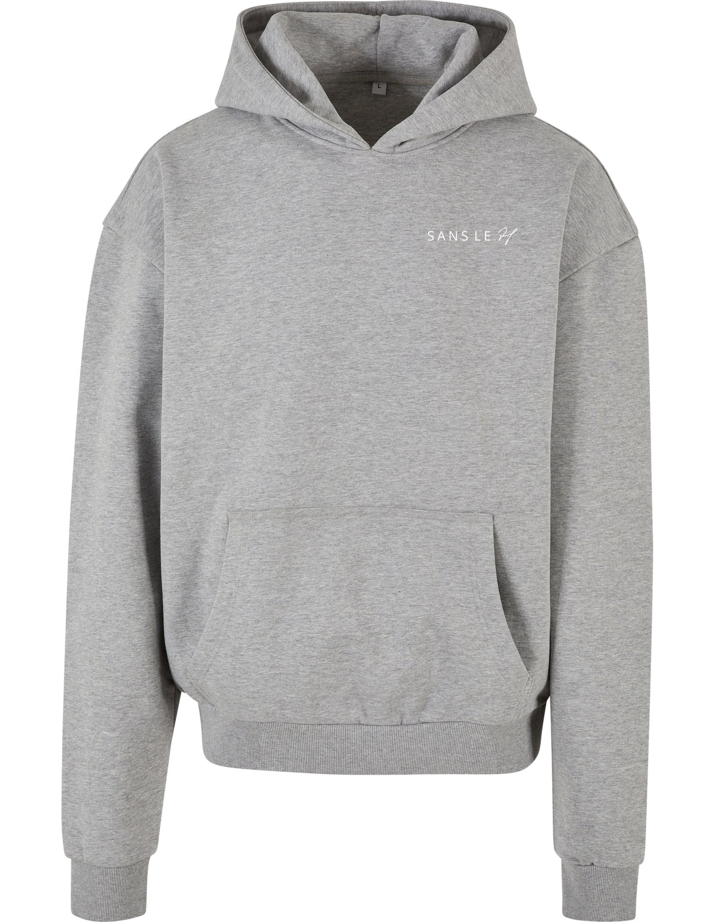 Sweat à Capuche gris- "Sans le H" : Choisissez Votre Couleur d’Émotion