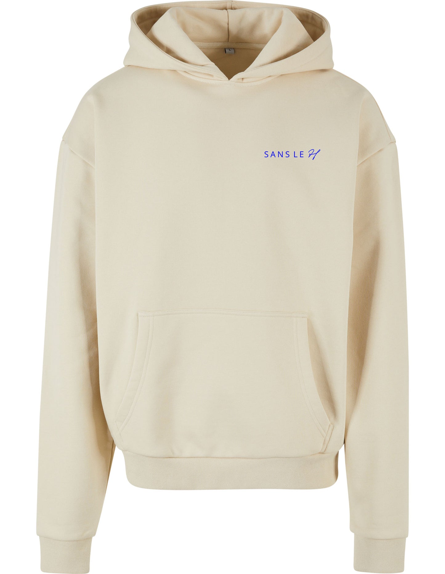 Sweat à Capuche sable - "Sans le H" : Choisissez Votre Couleur d’Émotion